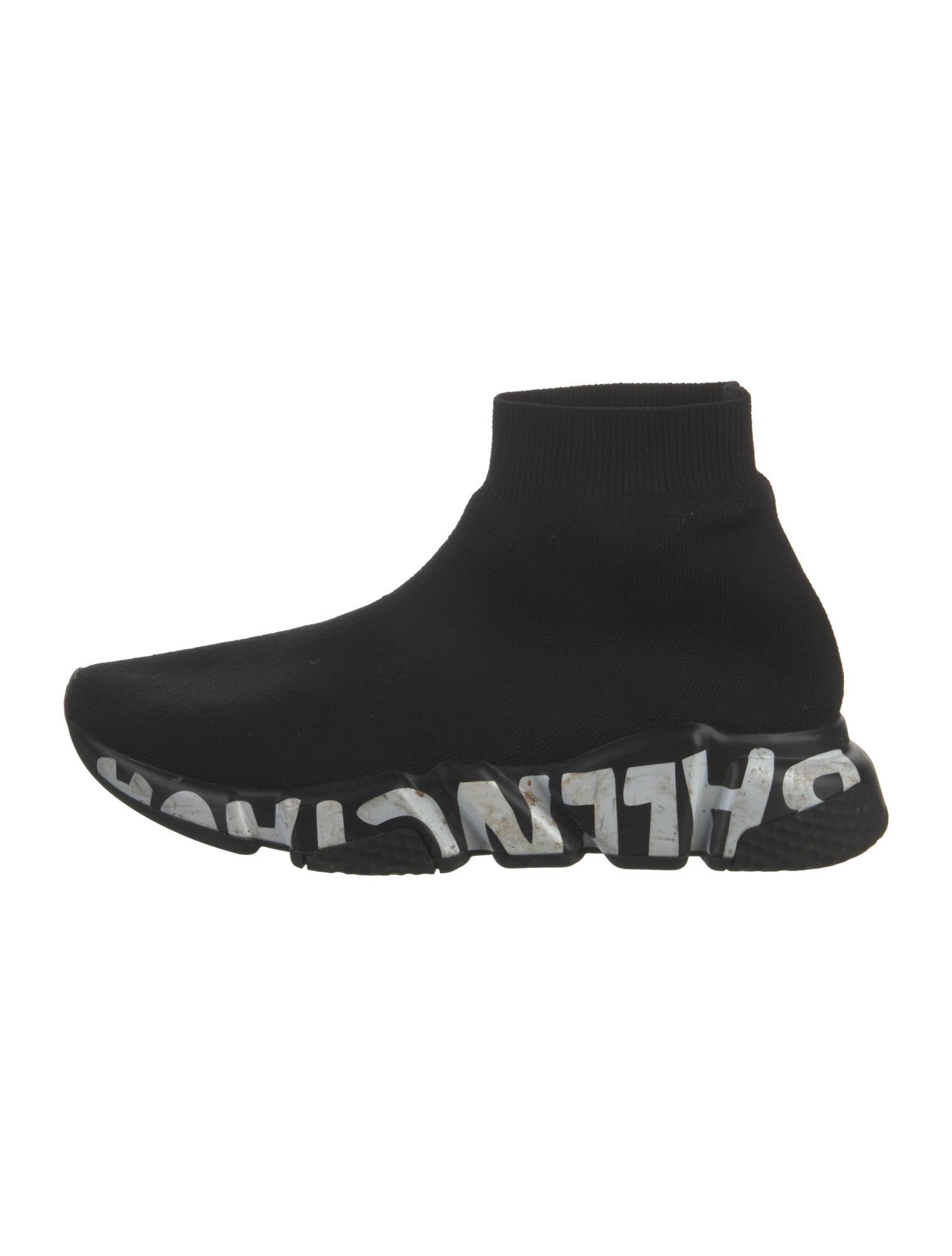 Balenciaga Speed Trainer 'Graffiti' Sock Sneakers