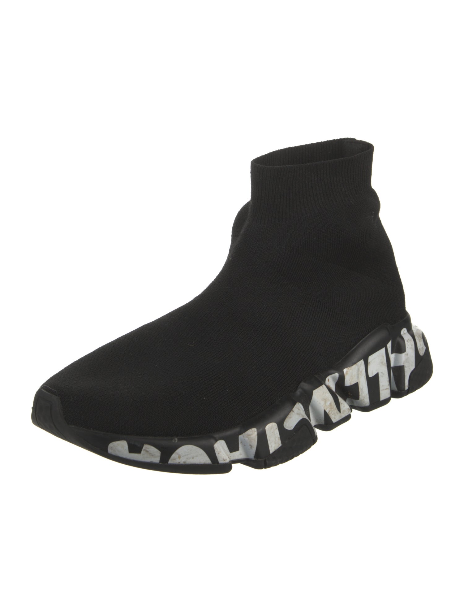 Balenciaga Speed Trainer 'Graffiti' Sock Sneakers