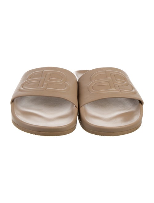 Balenciaga Leather Slides