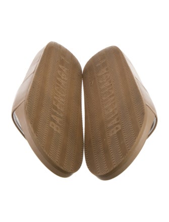 Balenciaga Leather Slides