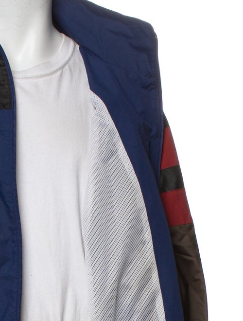 Balenciaga 2017 Colorblock Pattern Windbreaker