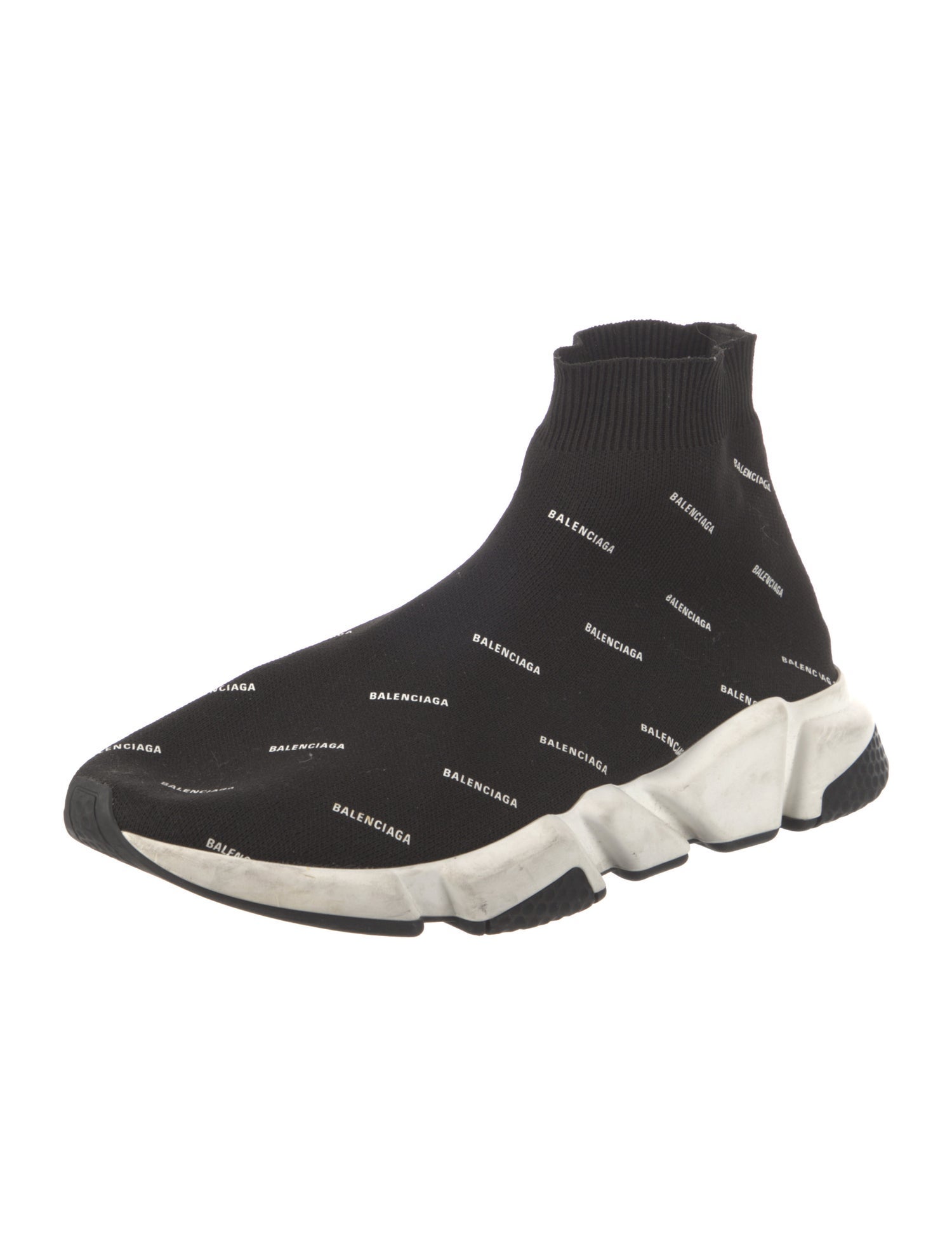 Balenciaga Speed Trainer 'All Over' Sock Sneakers