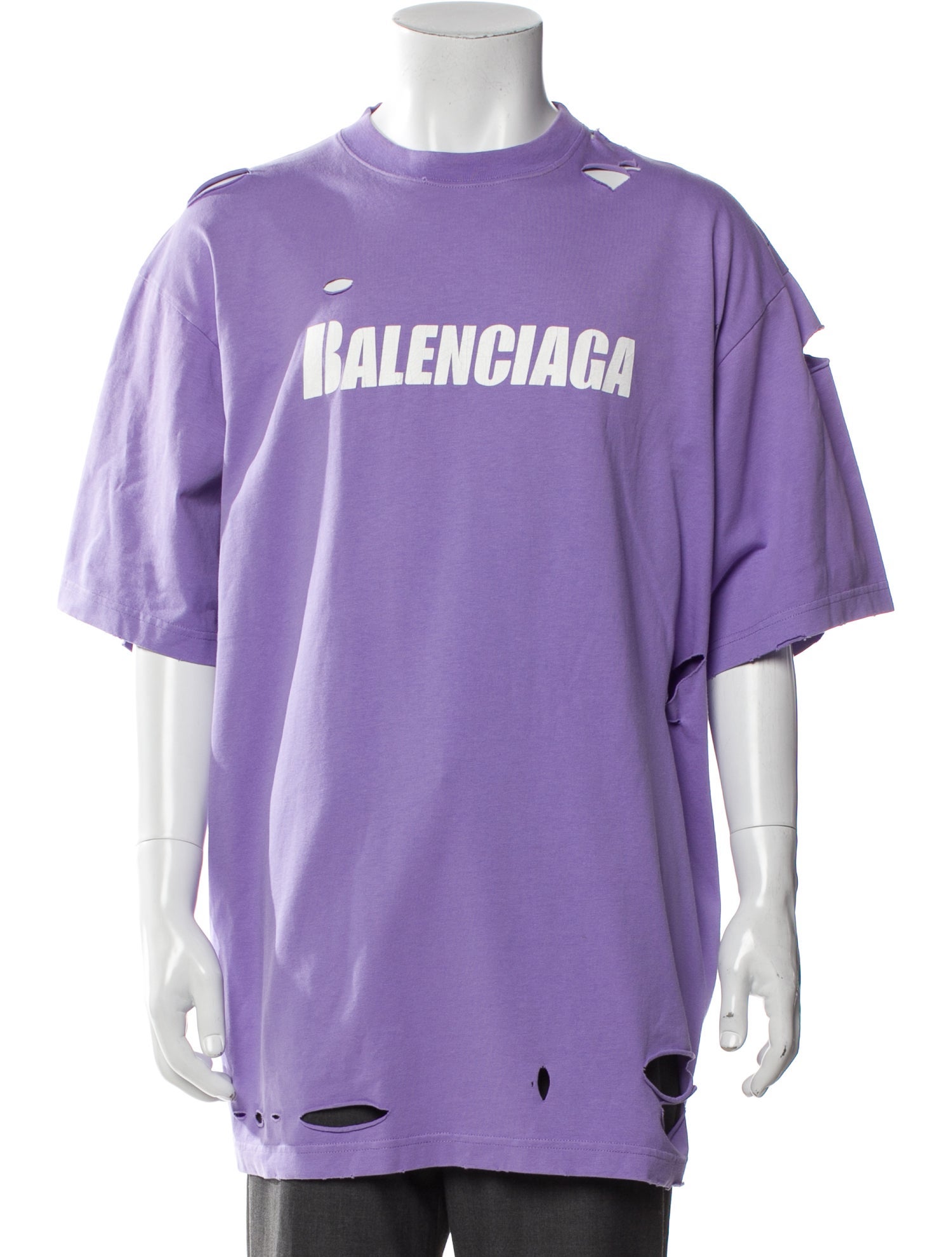 Balenciaga 2021 Signature Logo T-Shirt w/ Tags