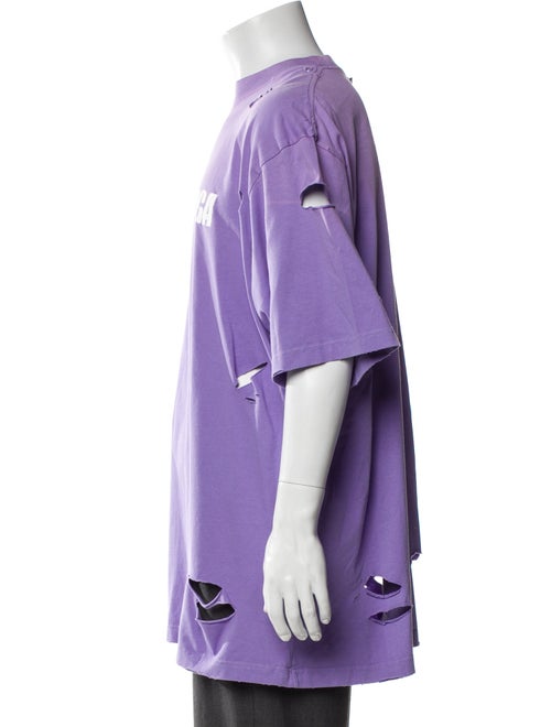 Balenciaga 2021 Signature Logo T-Shirt