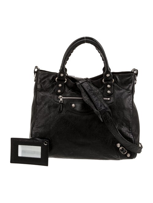 Balenciaga Leather Top Handle Bag