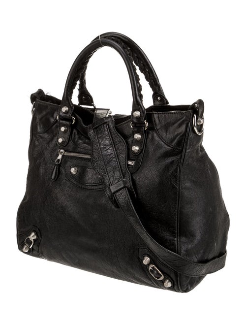 Balenciaga Leather Top Handle Bag