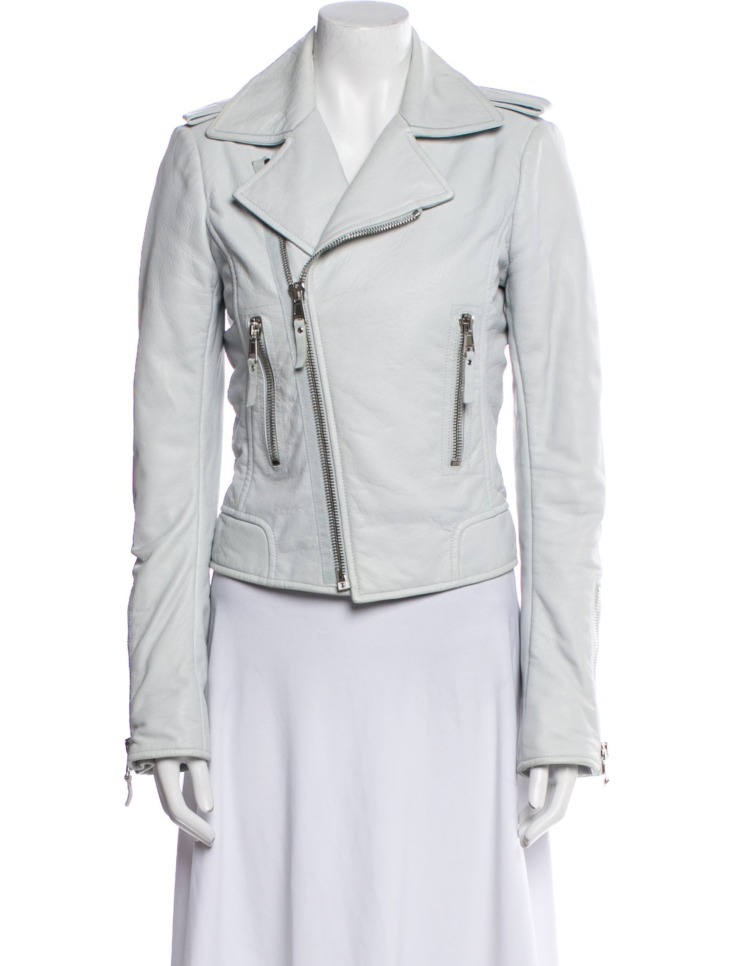 Balenciaga 2013 Leather Biker Jacket