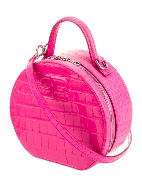 Balenciaga Embossed Leather Top Handle Bag