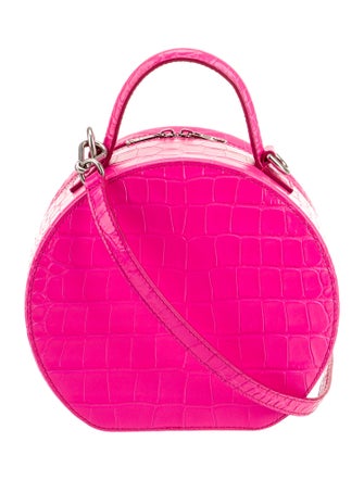 Balenciaga Embossed Leather Top Handle Bag