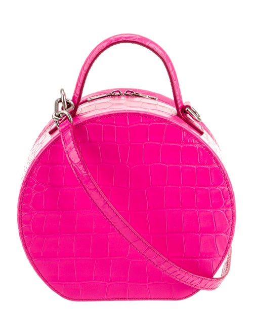 Balenciaga Embossed Leather Top Handle Bag