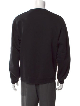 Balenciaga Graphic Print Crew Neck Pullover