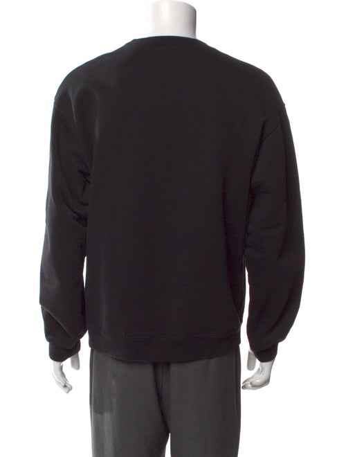 Balenciaga Graphic Print Crew Neck Pullover