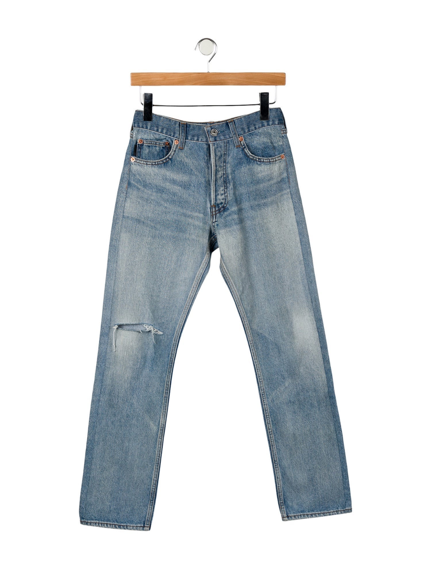 Balenciaga 2018 Straight Leg Jeans