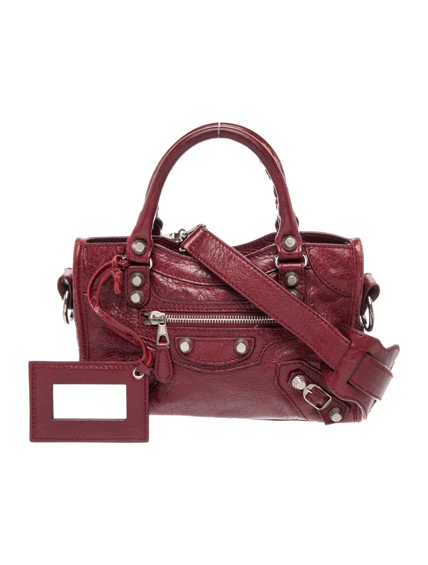 Balenciaga Leather Motocross City Giant Mini