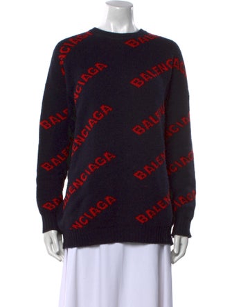 Balenciaga 2018 'All Over' Sweater