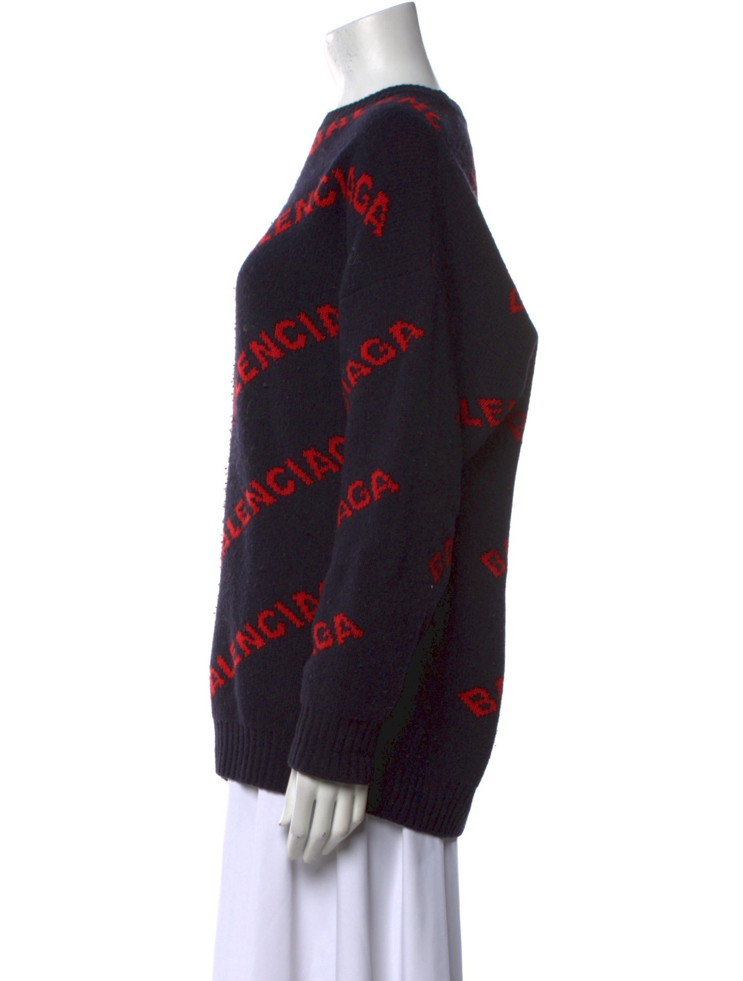 Balenciaga 2018 'All Over' Sweater