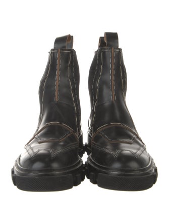Balenciaga Leather Chelsea Boots