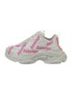 Balenciaga Triple S All Over Print Chunky Sneakers