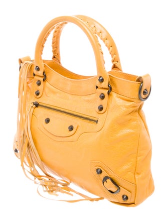 Balenciaga Leather Motocross Classic City