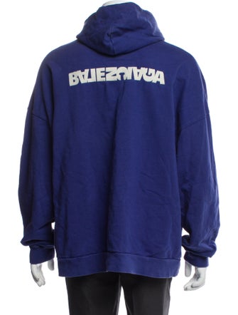 Balenciaga 2022 Graphic Print Hoodie