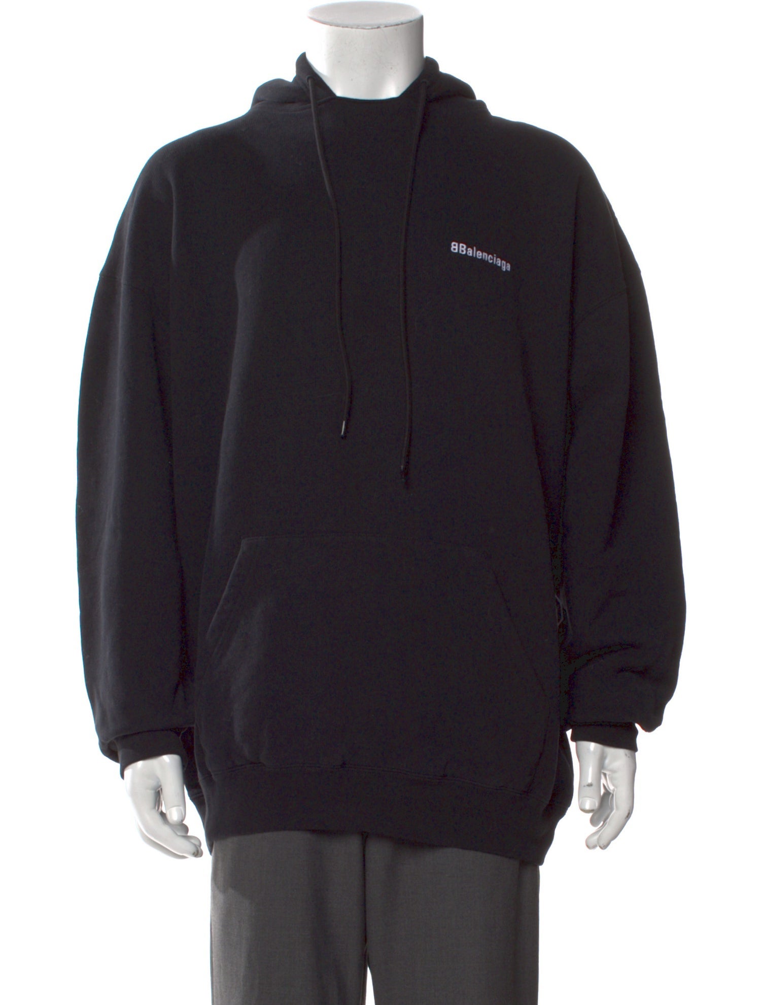 Balenciaga 2020 Graphic Print Hoodie