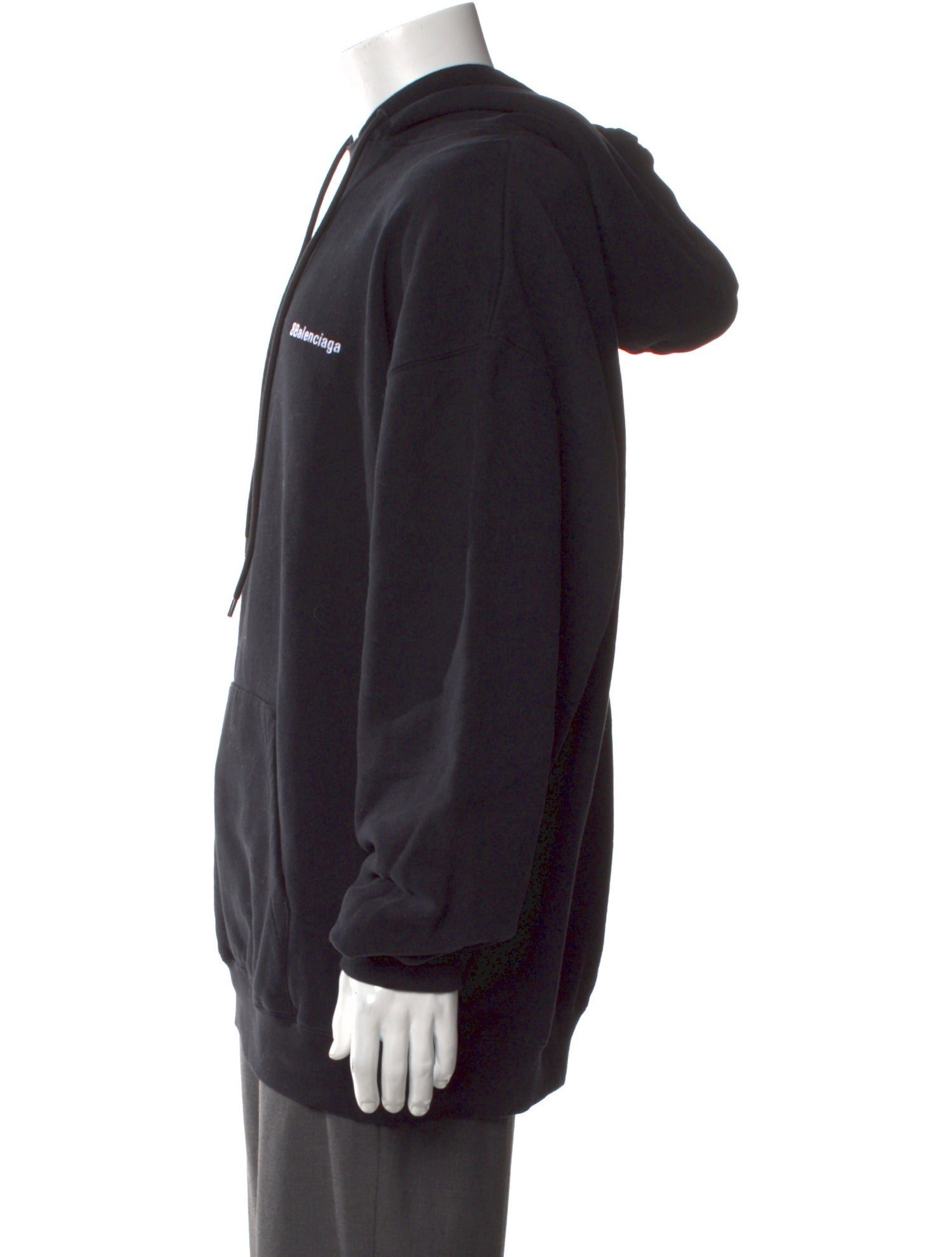 Balenciaga 2020 Graphic Print Hoodie