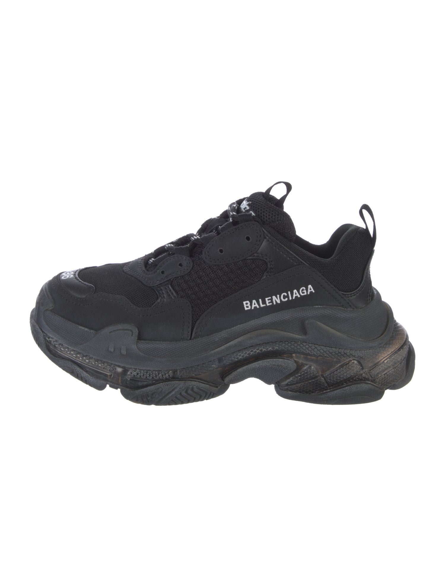 Balenciaga Triple S 'Clear Sole' Chunky Sneakers