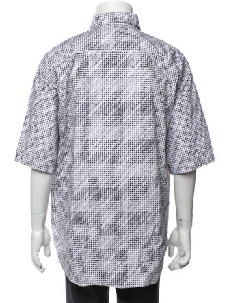 Balenciaga 2020 Plaid Print Shirt