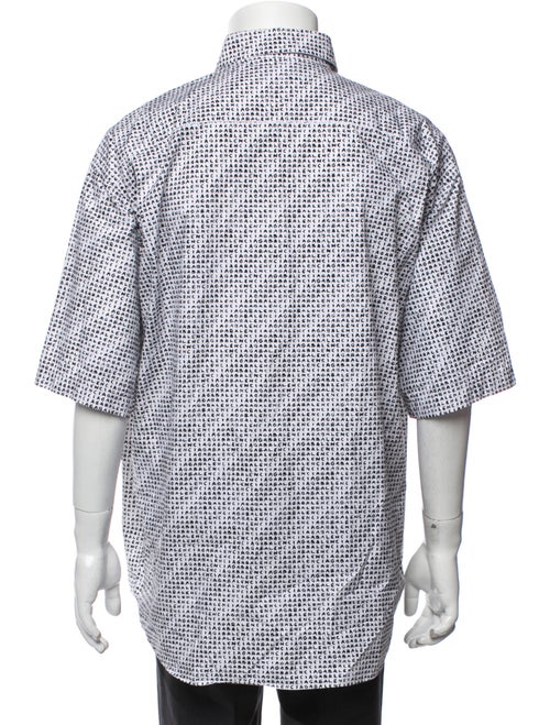 Balenciaga 2020 Plaid Print Shirt
