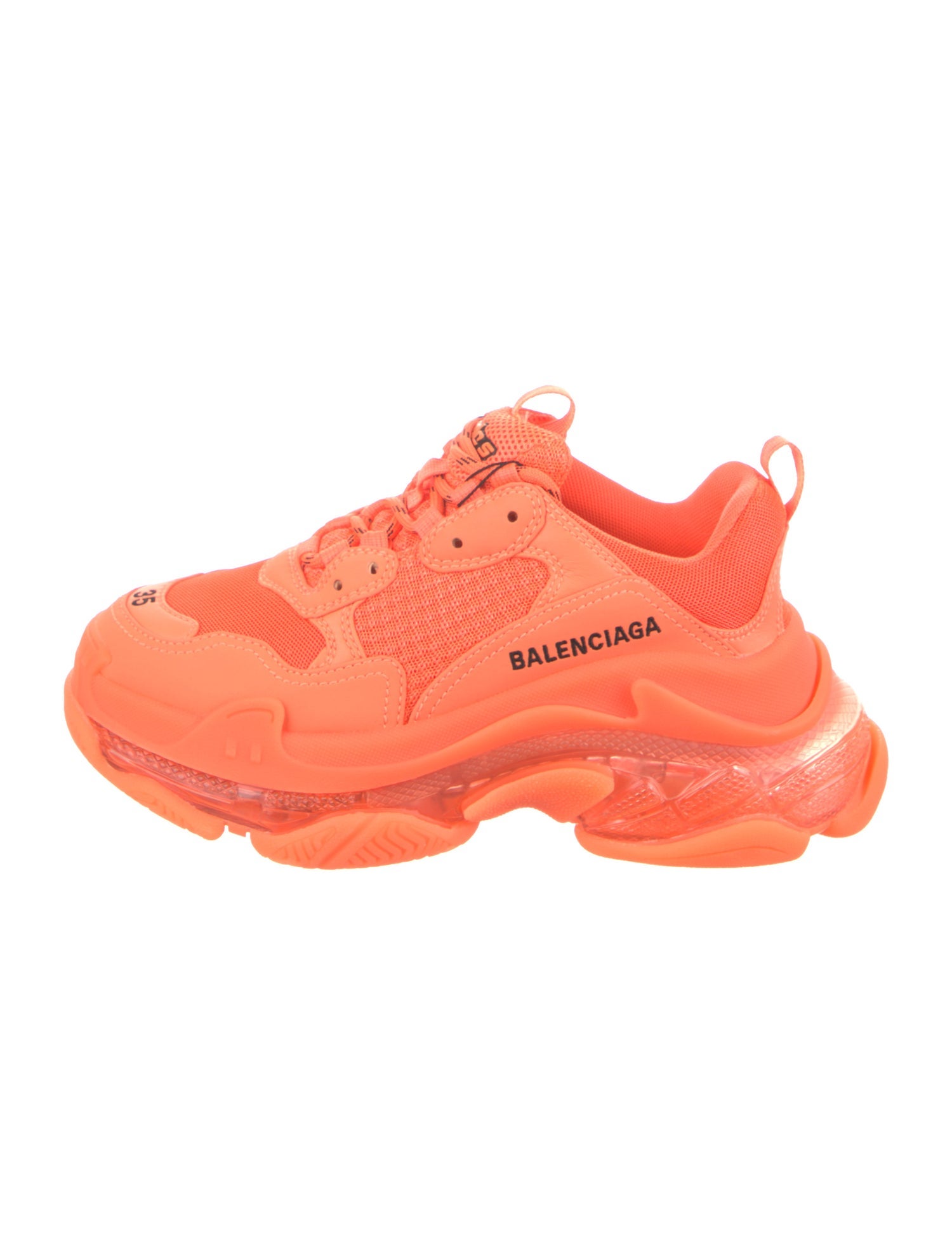 Balenciaga Triple S Clear Sole Chunky Sneakers w/ Tags