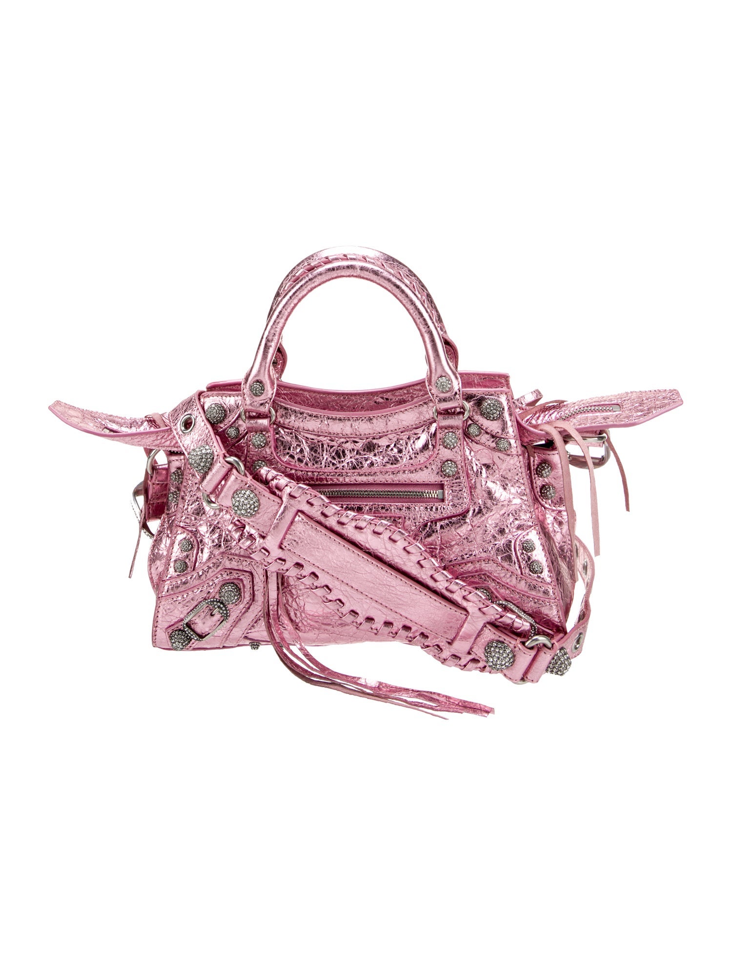 Balenciaga Leather Top Handle Bag