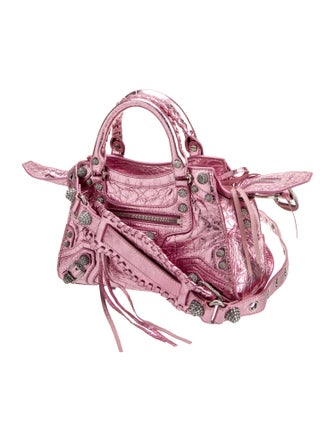 Balenciaga Leather Top Handle Bag