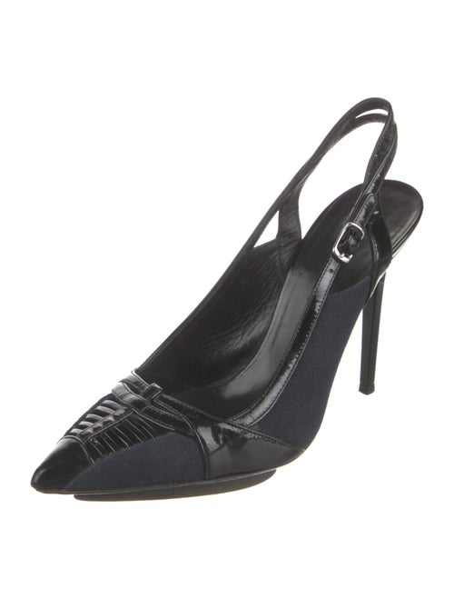 Balenciaga Canvas Slingback Pumps