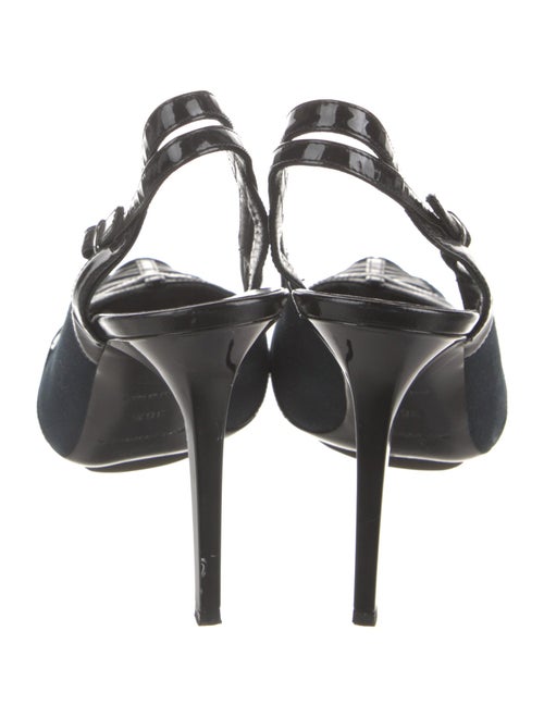 Balenciaga Canvas Slingback Pumps