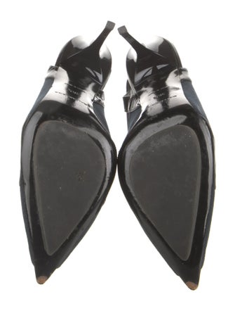 Balenciaga Canvas Slingback Pumps