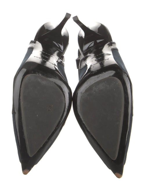 Balenciaga Canvas Slingback Pumps