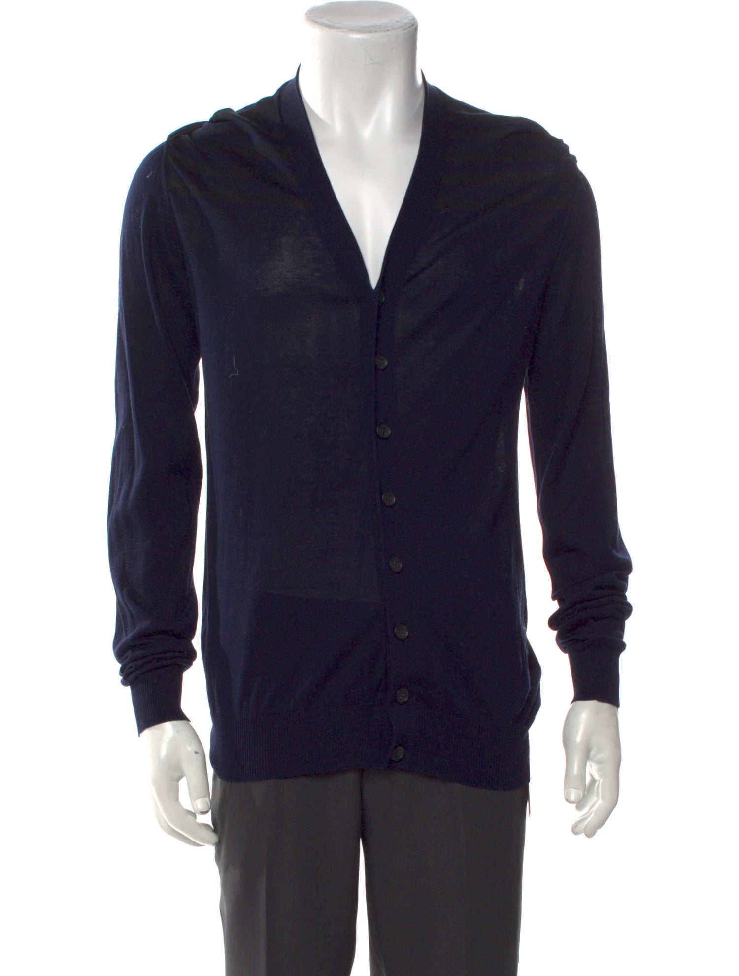 Balenciaga 2009 V-Neck Cardigan
