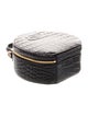 Balenciaga Embossed Leather Vanity Round XS