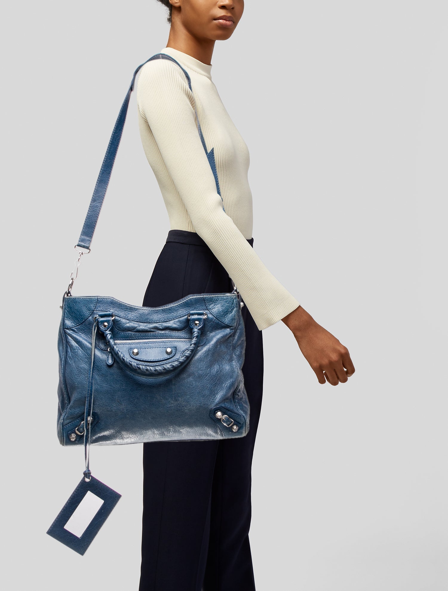 Balenciaga Leather Motocross Giant 21