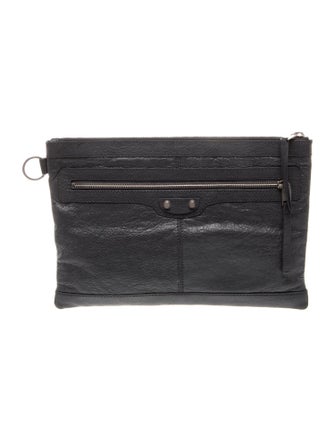 Balenciaga Leather Clutch
