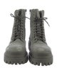 Balenciaga Canvas Combat Boots