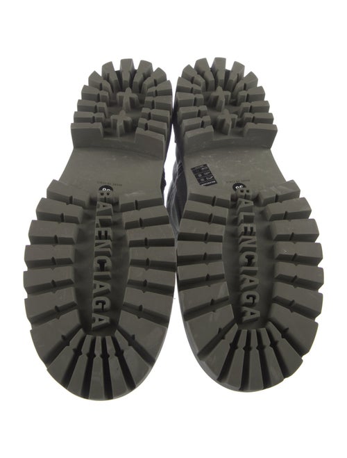 Balenciaga Canvas Combat Boots