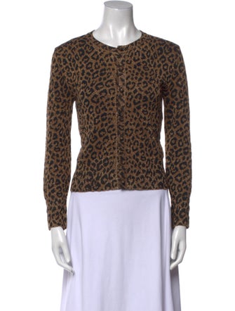 Balenciaga 2017 Animal Print Sweater