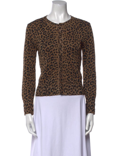 Balenciaga 2017 Animal Print Sweater