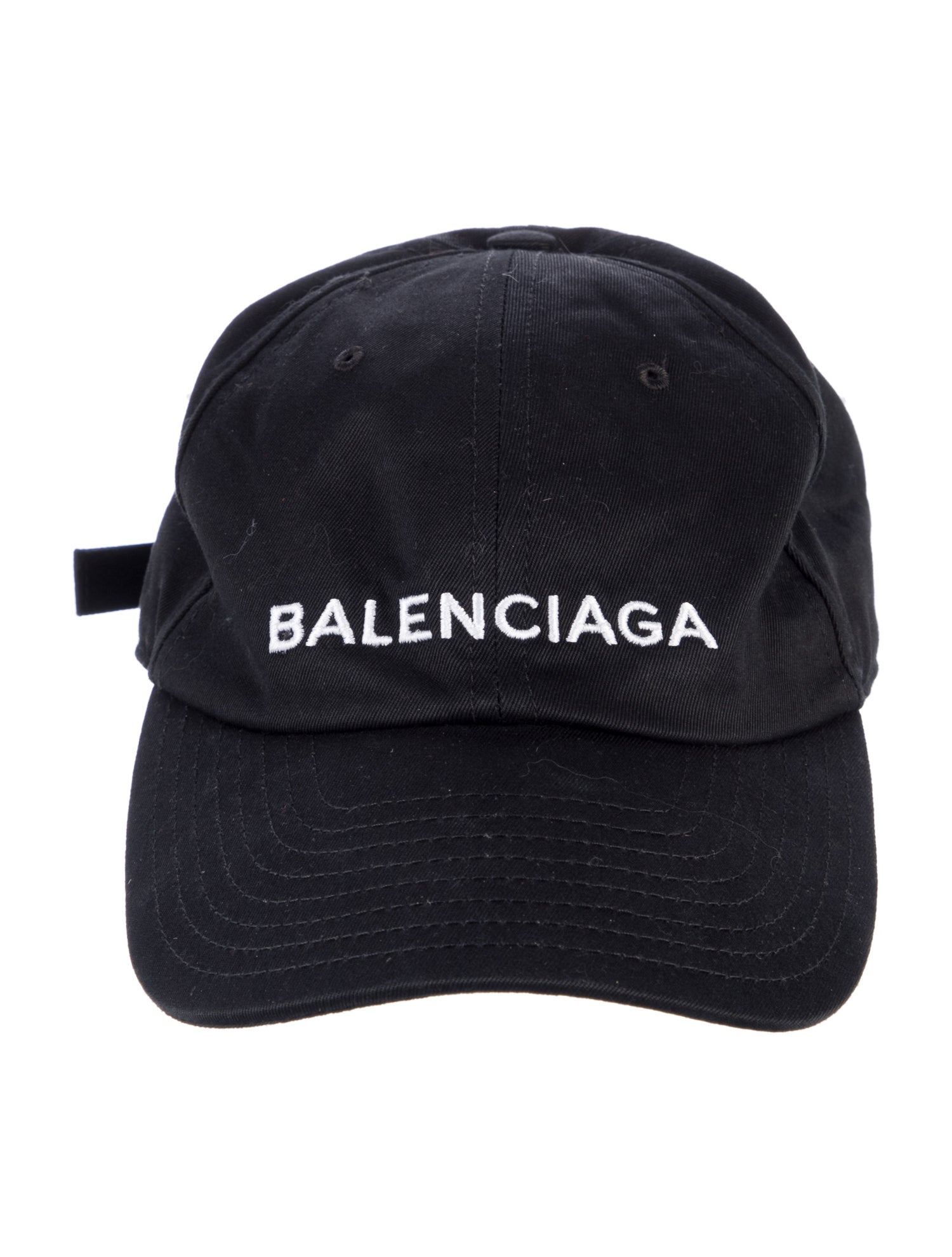 Balenciaga black and white hat
