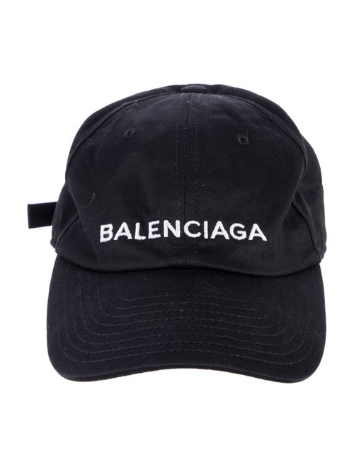 Balenciaga black and white hat