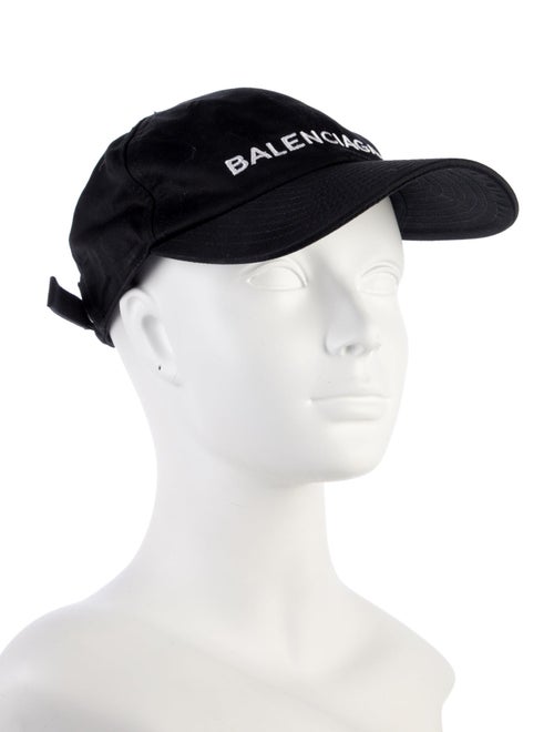 Balenciaga black and white hat