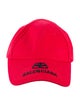 Balenciaga red and black hat