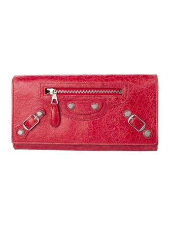 Balenciaga 2013 Motocross Continental Wallet