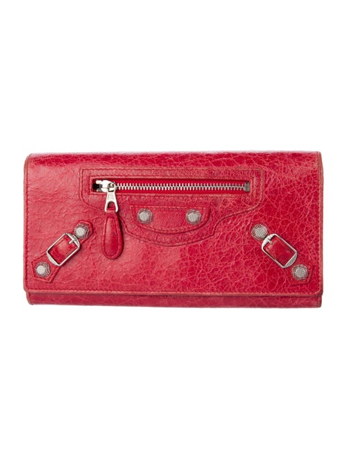 Balenciaga 2013 Motocross Continental Wallet